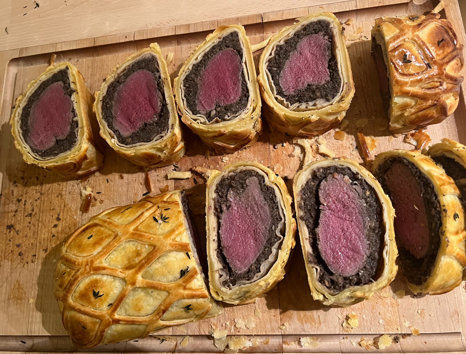 Venison Wellington